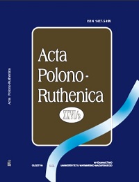 Affective Profiling of Values in the Mental Lexicon of Poles, Russians and Germans (Report from Empirical Research) Cover Image
