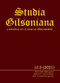 On the Foundational Compatibility of Phenomenology and Thomism Cover Image