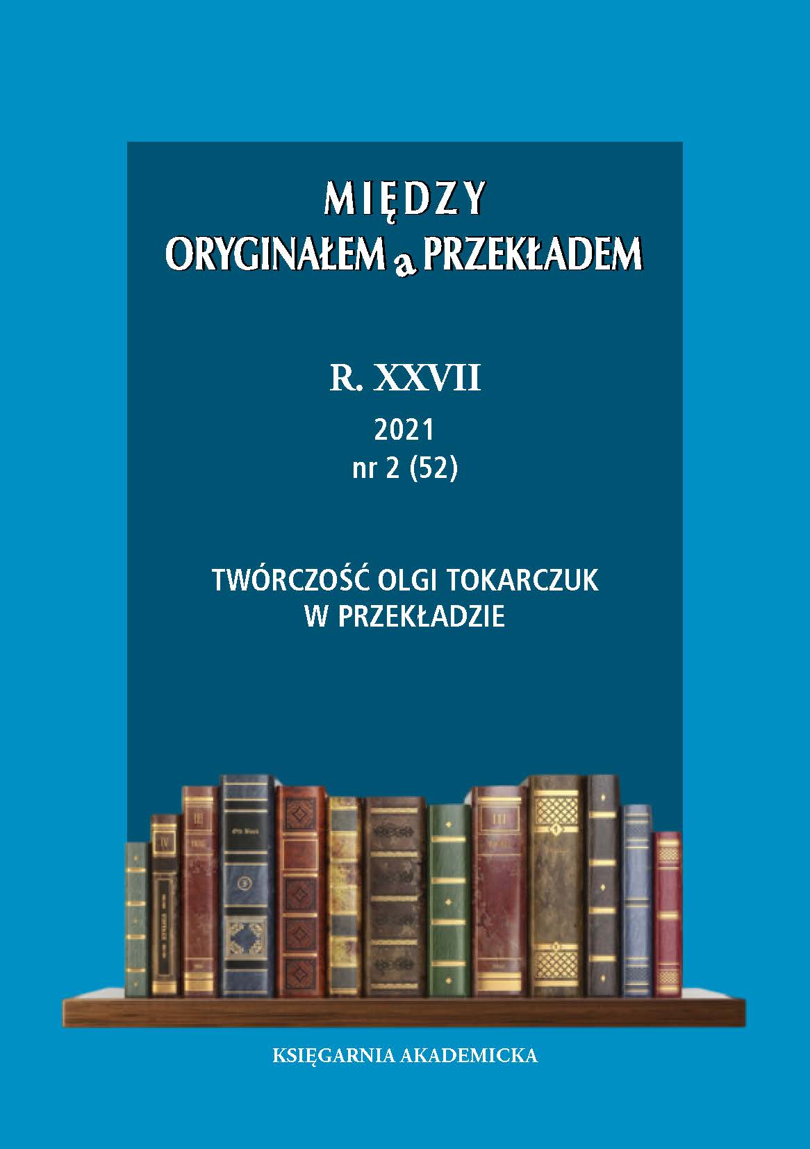 A Flight of Tokarczuk Translators Cover Image