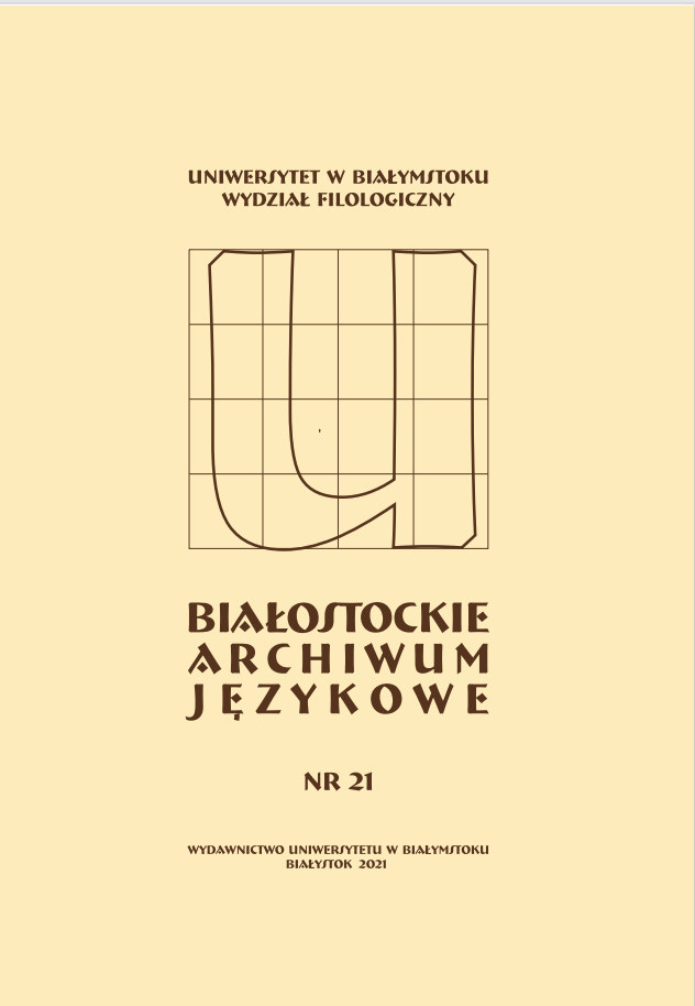 On the concepts of history (historia) and society (społeczeństwo) in the Polish parliamentary discourse (based on the corpus of parliamentary transcripts from 1918–2018) Cover Image