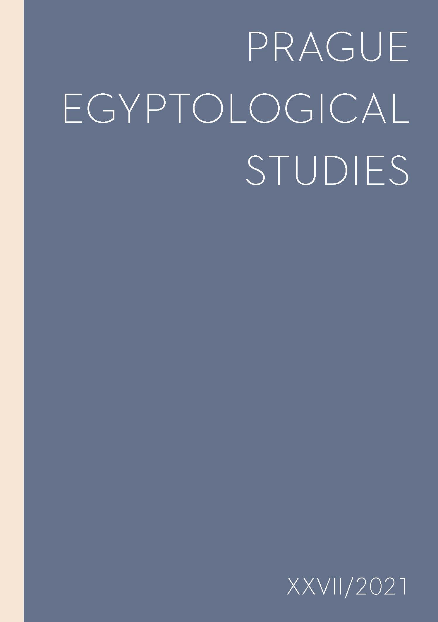 Selected secondary burials as evidence of later activities at the tomb of Khuwy at South Saqqara Cover Image