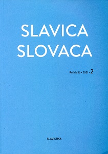 Semantic analysis of carpathism xVža from the aspect of slovak-german interlingual contacts Cover Image