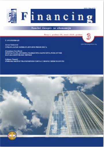 The impact of creative accounting on the quality of financial reporting: empirical research in the Republic of Srpska Cover Image