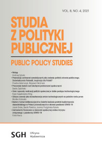 Barriers to deliberative formulas based on research of civic budgeting practices in Poland conducted during the COVID-19 pandemic Cover Image