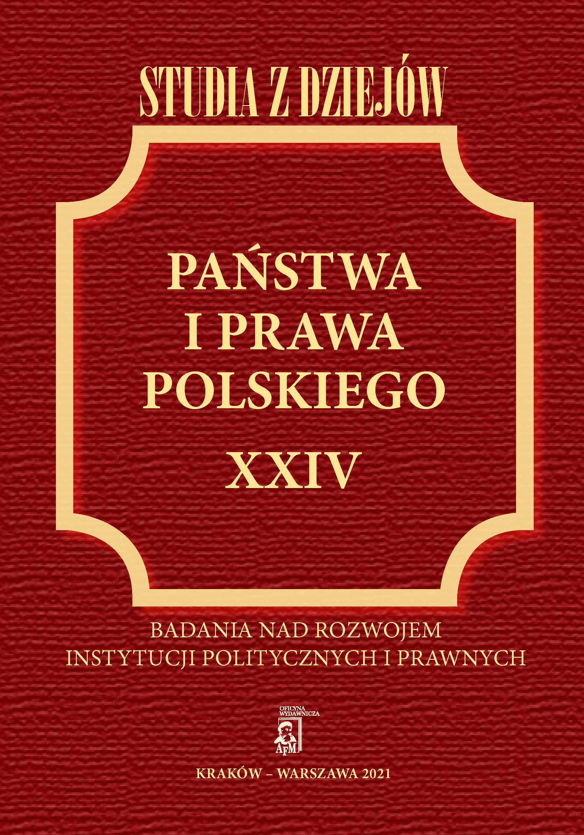 Profesora Stanisława Grodziskiego pielgrzymka do historii prawa – szkic naukowego (i nie tylko) portretu