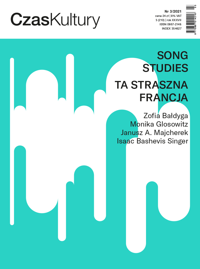“La Cantologie,” or the French school of song studies (and its potential Polish implications) Cover Image