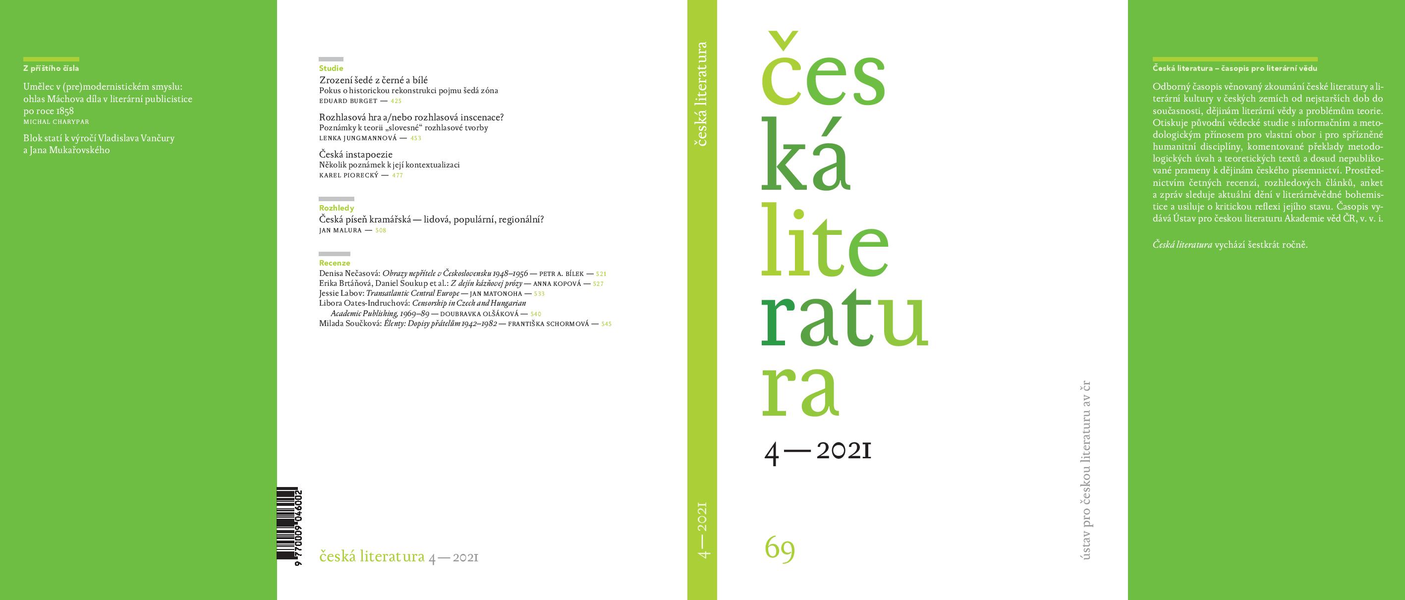 Czech instapoetry Cover Image