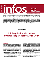 Polish agriculture in the new EU financial perspective 2021-2027 Cover Image