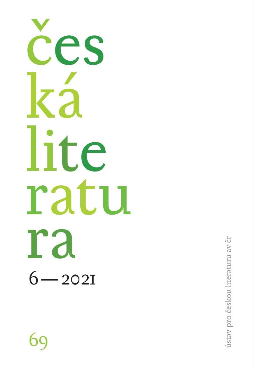 Slovenská literatura „v kontaktoch“ Cover Image