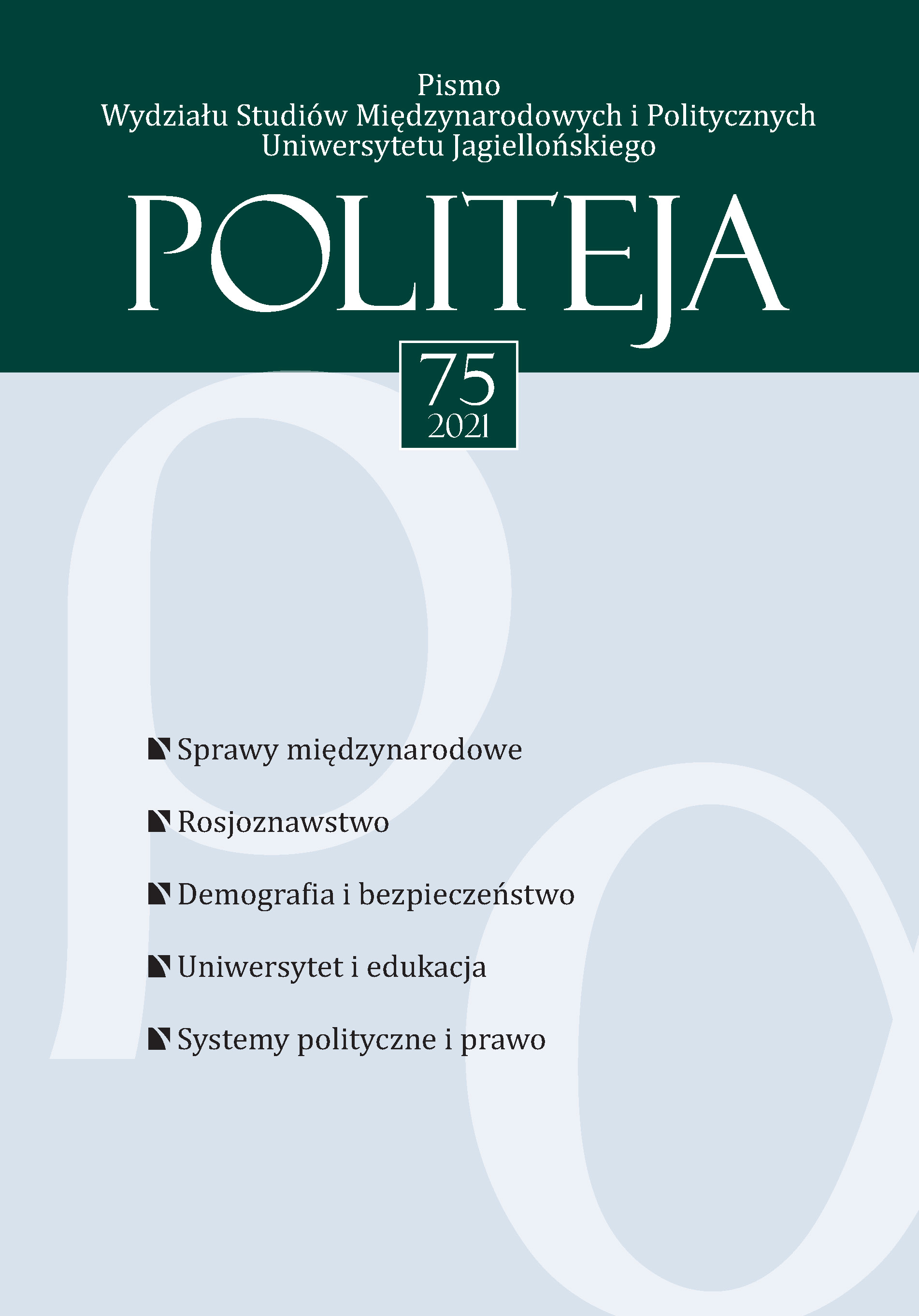 Discerning Poland’s Contemporary Strategic Culture: An Analysis of the 2020 National Security Strategy of the Republic of Poland Cover Image