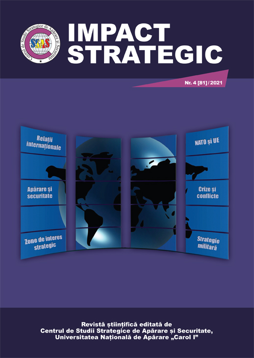 STRATEGIES XXI INTERNATIONAL SCIENTIFIC CONFERENCE “THE COMPLEX AND DYNAMIC NATURE OF THE SECURITY ENVIRONMENT” ON DECEMBER 09TH AND 10TH Cover Image