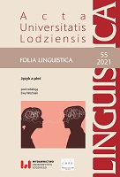 Emancypacja, feminizm and sufrażyzm in dictionaries of the Polish language Cover Image