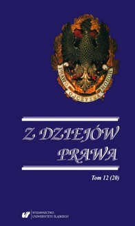Andrzej Witkowski, „Przymusowe odpłatne świadczenia publiczne w naturze w pierwszych latach II Rzeczypospolitej”