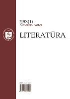 Chronicle of the Department of Lithuanian Literature of 2021 Cover Image