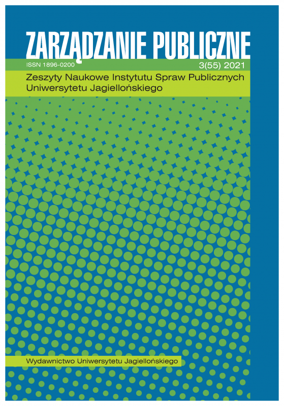 Instruments for programming of the urban dimension of the EU Cohesion Policy 2021–2027 on the example of Poland Cover Image