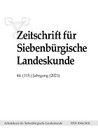 Wege der Aufklärung bei den Siebenbürger Sachsen. Facetten einer Provinz im Wandel (53. Jahrestagung des AKSL 2021)
