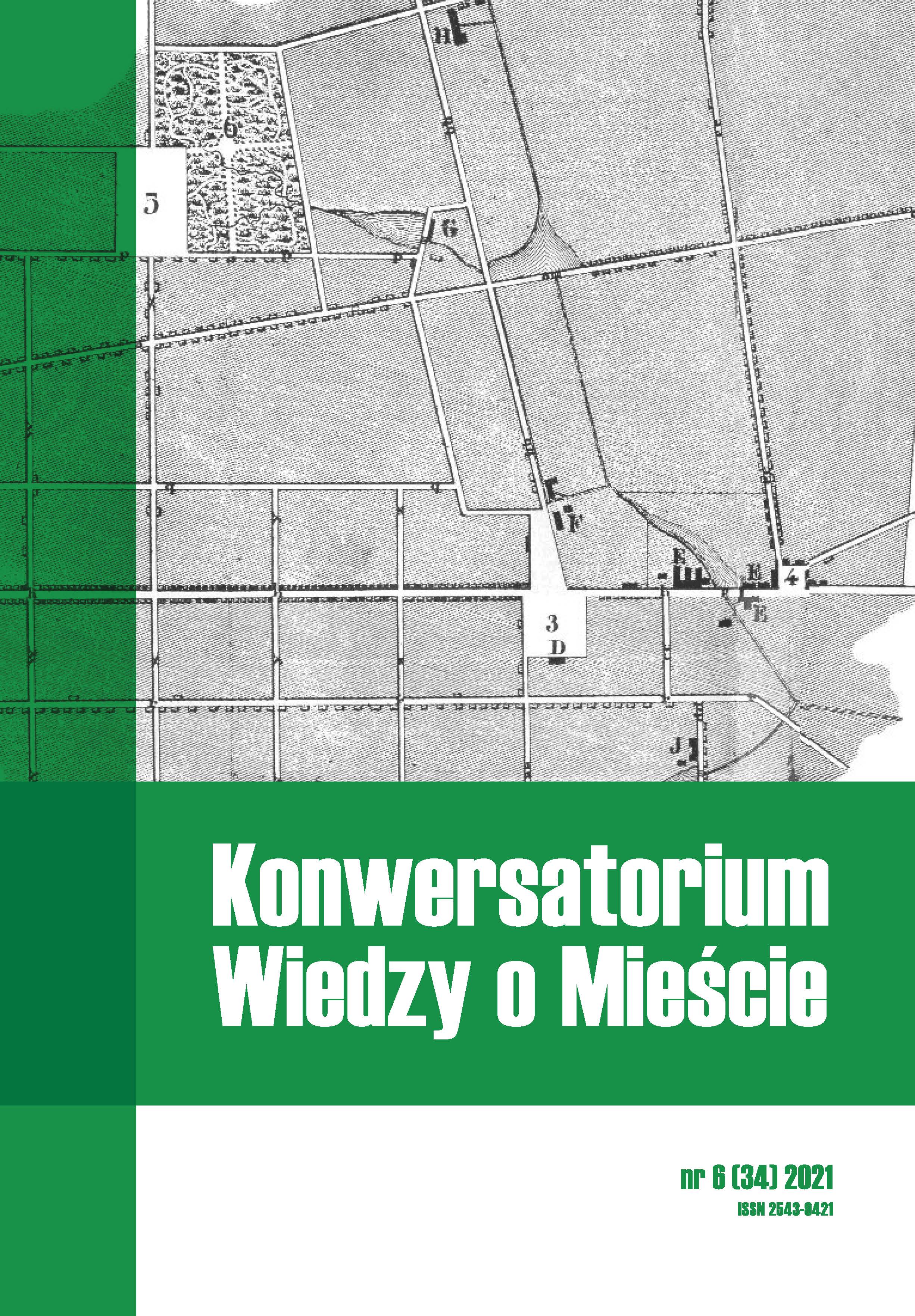 Forms and distribution of events for outdoor creative recreation in Łódź Cover Image