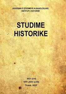 SITUATA DEMOGRAFIKE, ETNIKE, FETARE ETJ., NË VISET E “SHQIPTARËVE TË VERIUT” NË VITIN 1877, SIPAS VLERËSIMIT TË DIPLOMACISË AUSTRO-HUNGAREZE DHE NJË VËSHTRIM MBI SHPËRNGULJET NGA SANXHAKU I NISHIT