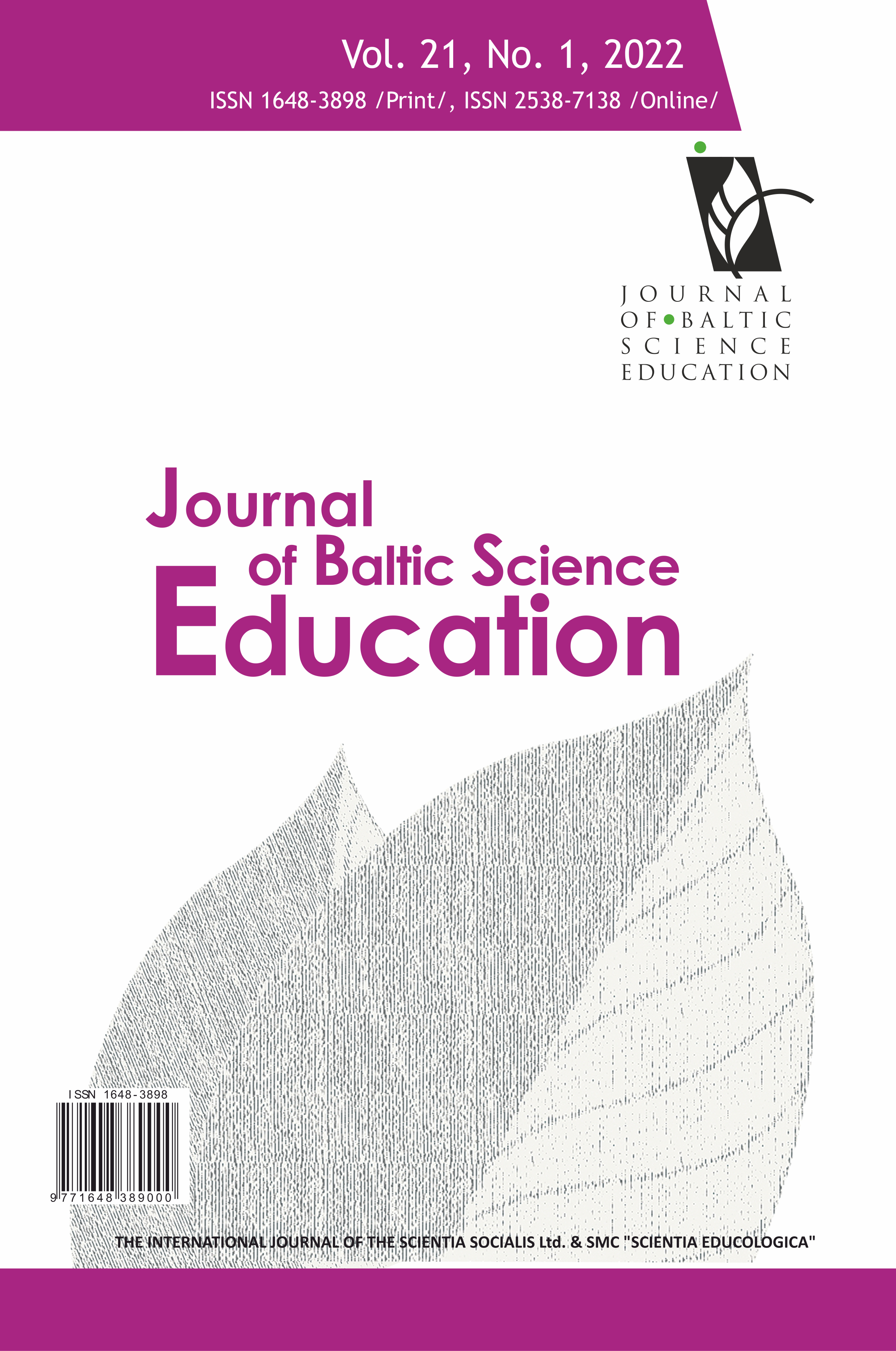 USING A THREE-TIER MULTIPLE-CHOICE DIAGNOSTIC INSTRUMENT TOWARD ALTERNATIVE CONCEPTIONS AMONG LOWER-SECONDARY SCHOOL STUDENTS IN TAIWAN: TAKING ECOSYSTEMS UNIT AS AN EXAMPLE Cover Image