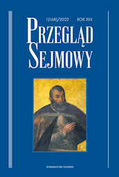 O metodzie prac ustrojowych w II Rzeczypospolitej. Praktyka parlamentarna w procesie przekształceń konstytucyjnych