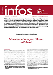 Education of refugee children in Poland Cover Image