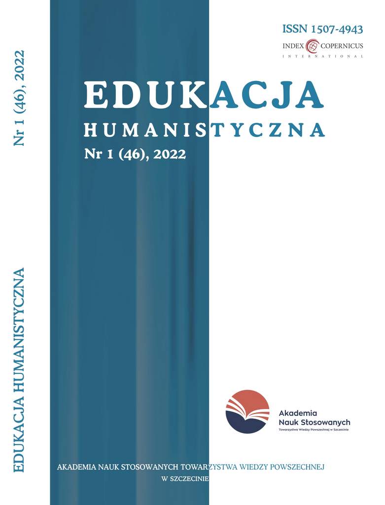 Pedagogical assumptions derived from the socio-cultural concept of Lev S. Vygotski as a source of inspiration for home schooling families Cover Image