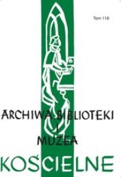 ARCHIVES OF THE PARISH IN WAŁCZ: AN INVENTORY Cover Image