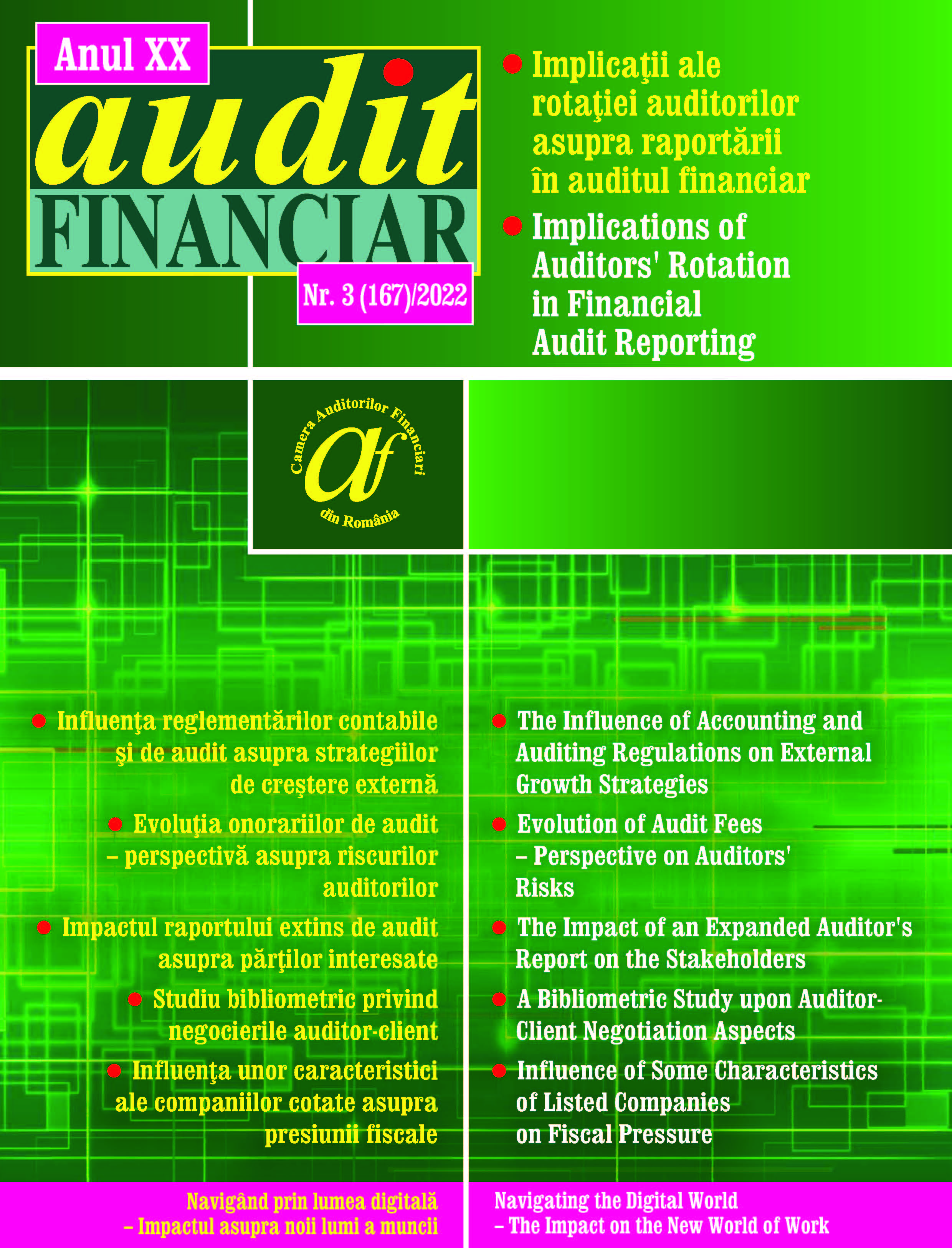 A Bibliometric Study upon Auditor-Client Negotiation Aspects Cover Image