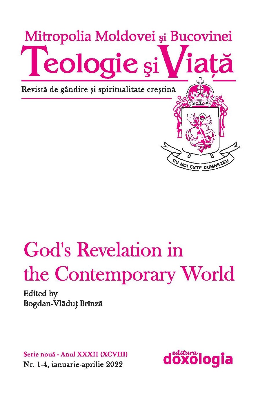 GOD'S REVELATION IN THE TEACHING AND LIFE OF SOPHRONY OF ESSEX Cover Image