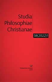 Report of the 21st Edition of the Philosophy for Theologians Symposium Series, St. Archbishop Józef Bilczewski Theological Institute Archdiocese of Lviv – Institute of Philosophy CSW U in Warsaw, Lviv – Warsaw, April 9, 2022 Cover Image