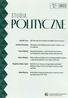 American Tribes: The Influence of the Concept of Neotribalism on the Modern Political System in the United States Cover Image