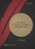Bartąg in Polish and German literature – reconnaissance Cover Image