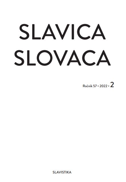 Semantic analysis of words ending in -ing in journalistic texts of The Slovak National Corpus Cover Image