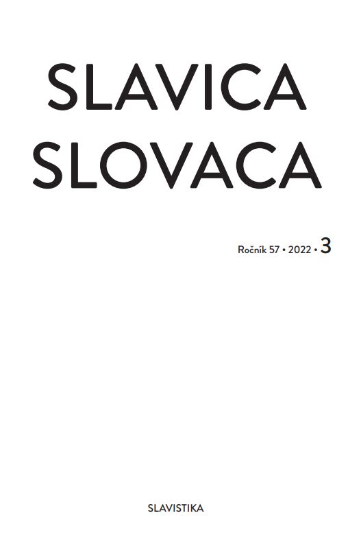 Slovensko-nemecké vzťahy ako súčasť slavistického výskumu