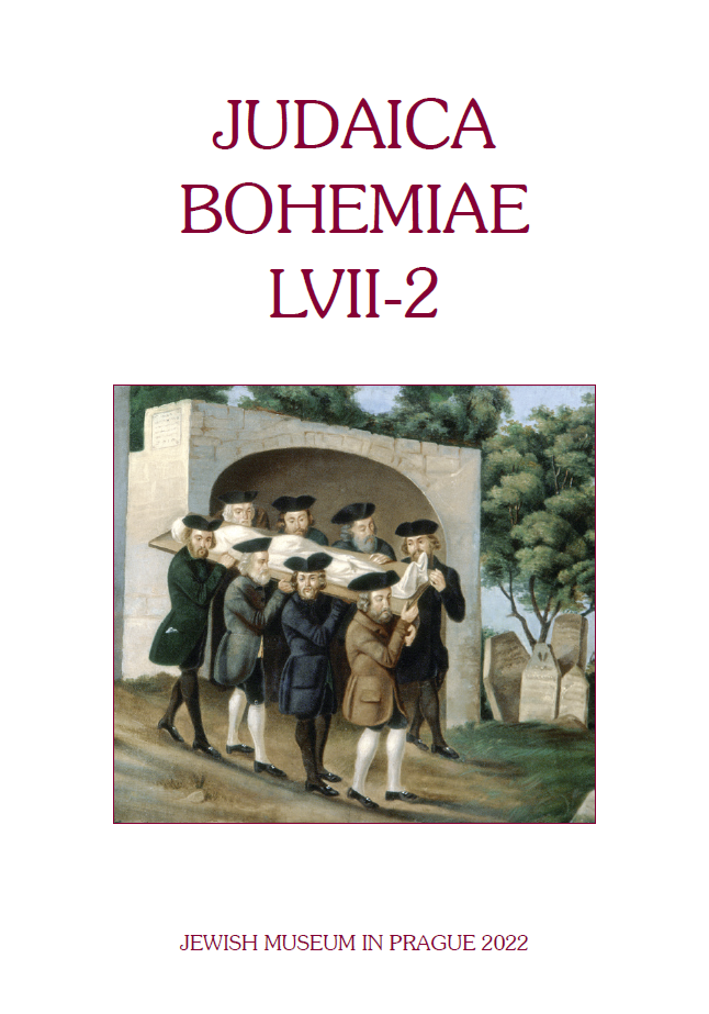 The Twelfth Congress of Czech Historians – Evaluation and Perspectives of Research on Jewish History in the Bohemian Lands