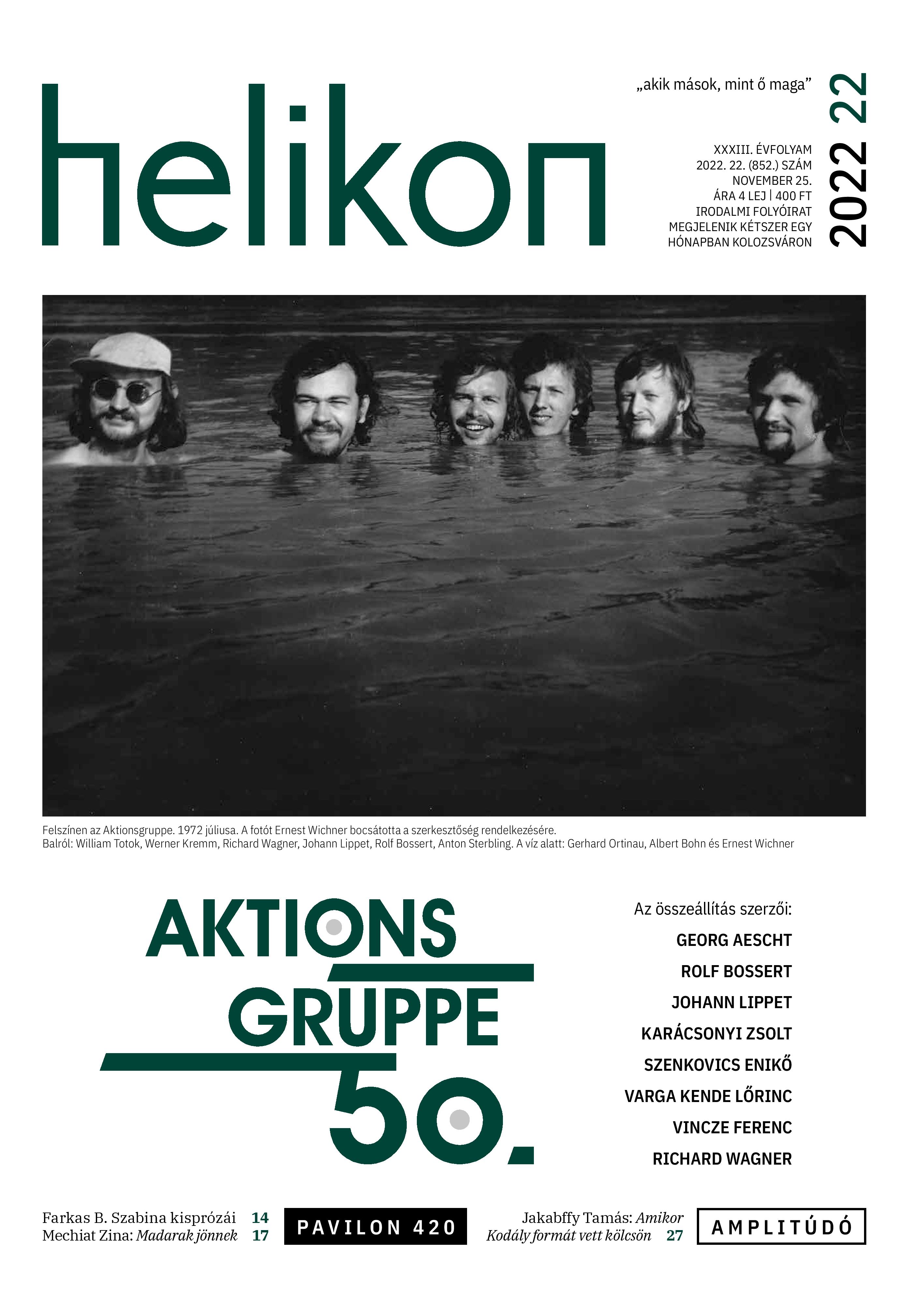 When Will Mattered. The 50 Year-Old Aktiongruppe Banat's Three-Year Attempts At Helping Its Case Cover Image