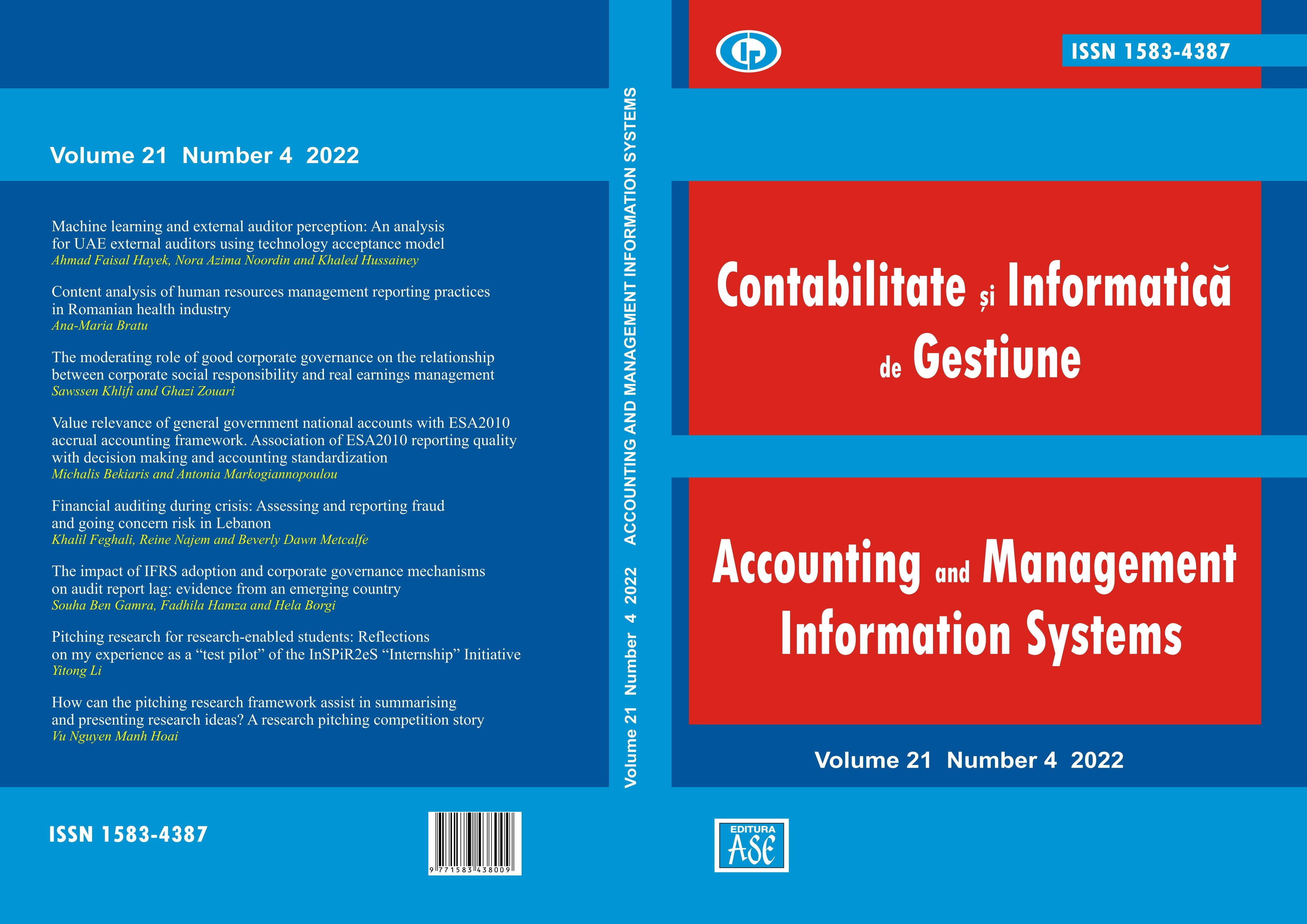 Value relevance of general government national accounts with ESA2010 accrual accounting framework. Association of ESA2010 reporting quality with decision making and accounting standardisation Cover Image