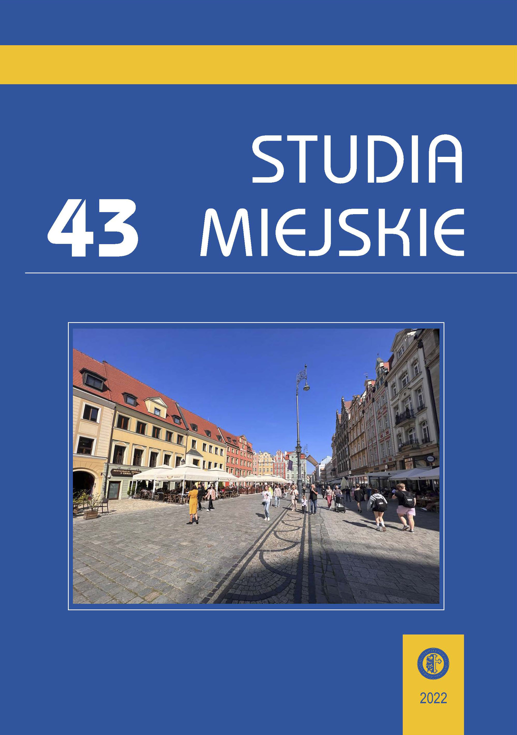 THE PUBLIC SPACE OF A CITY FROM THE PERSPECTIVE  OF PEOPLE WITH MOTOR DISABILITIES –  THE CASE STUDY OF THE CENTRE OF WROCŁAW Cover Image