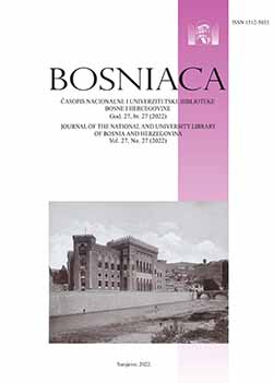 140 Years of the Herzegovina Uprising: Research and Unification of Materials From the Legacy of Hamdija Kapidžić and Documents About the Herzegovina Uprising in the Funds of the NULB&H, Archive of B&H, Academy of Sciences and Arts of B&H and the Fund Cover Image