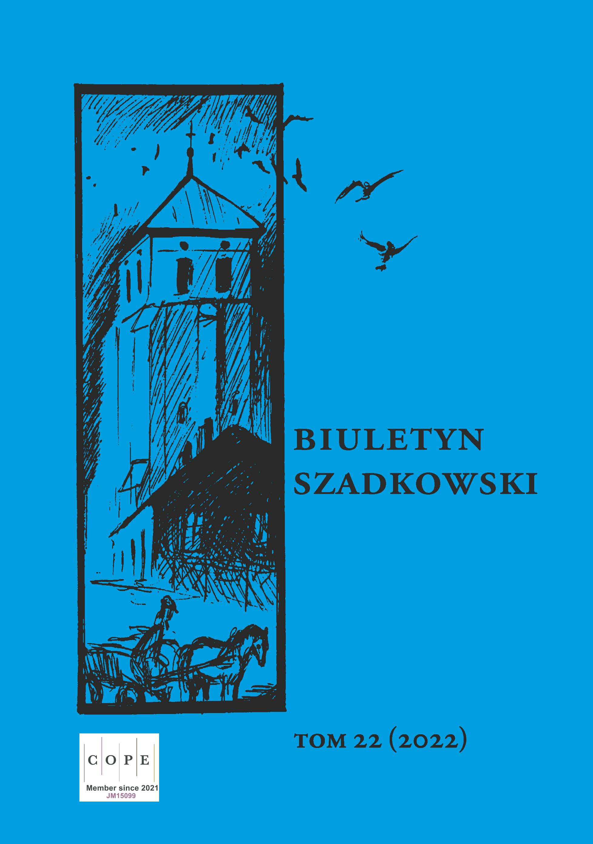 War cemetery in Szadkowice – An attempt to identify fallen soldiers through survived tombstones Cover Image