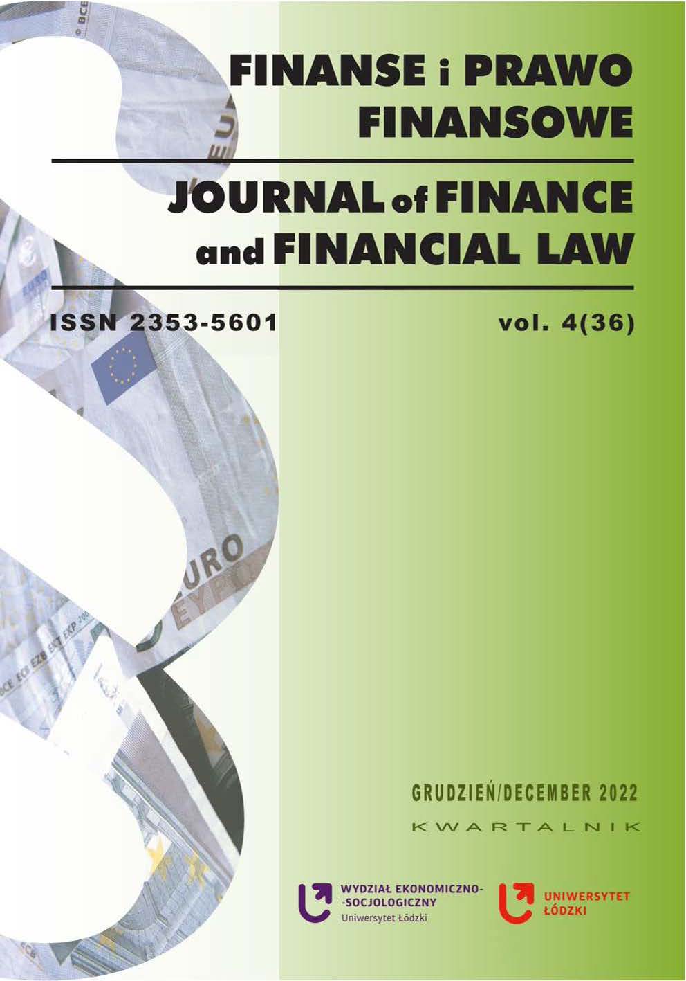 Inclusiveness of Financial Activities of Hotel Institutions during the Covid-19 Pandemic Cover Image