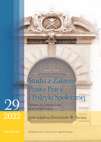 Collective Agreements in Poland in the Light of International Labour Standards Cover Image
