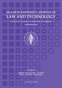 The Right to Privacy and Protection of Personal Data: Emerging Trends and Implications for Development in Jurisprudence of European Court of Human Rights Cover Image