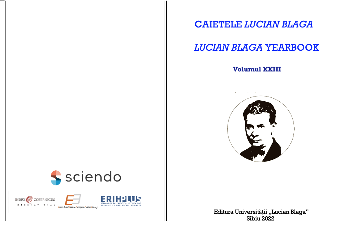 Translations from the work of Lucian Blaga Cover Image