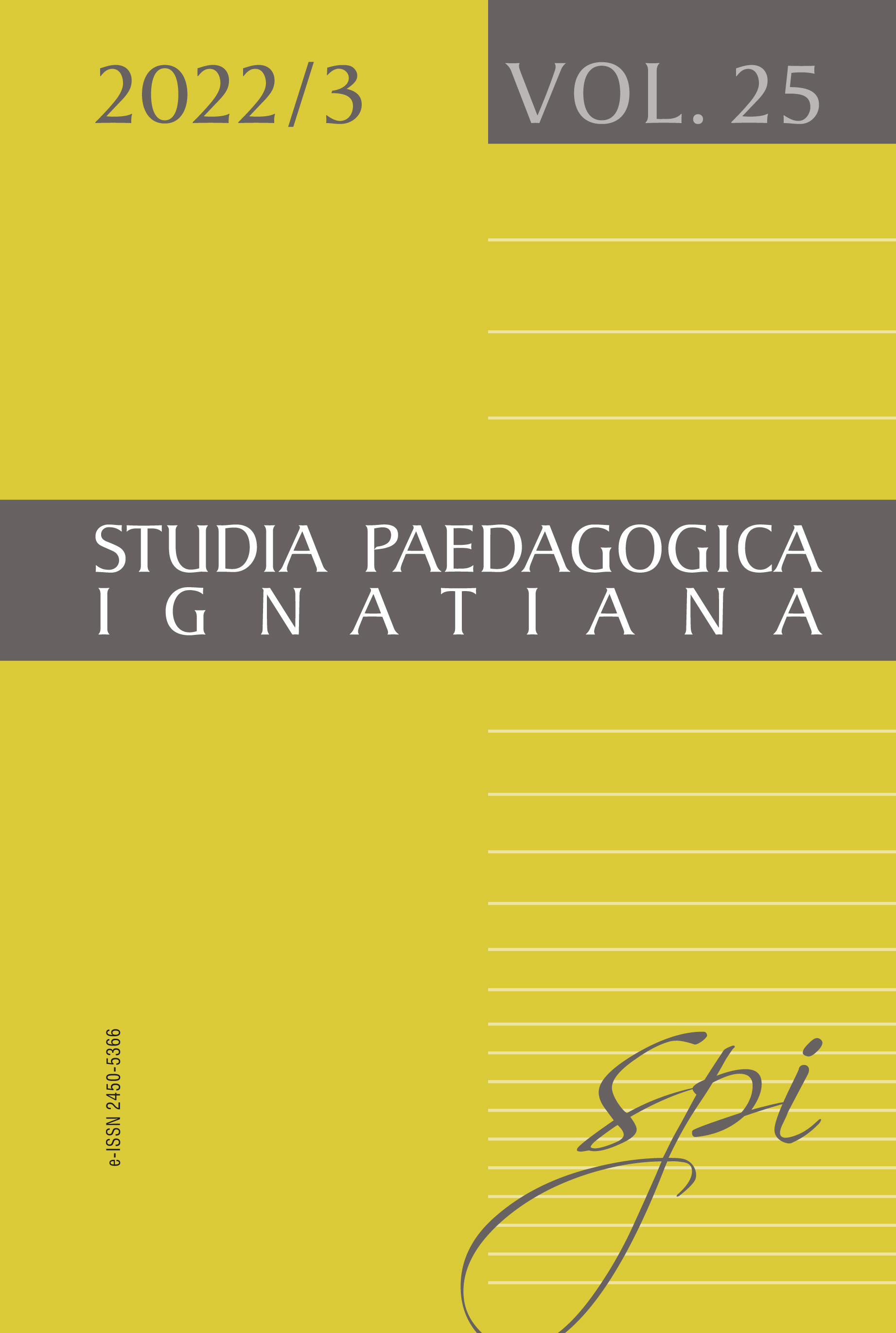 Ethics and Pedagogy: The Pedagogical Thought of Jacek Woroniecki in Relation to Contemporary Education Cover Image