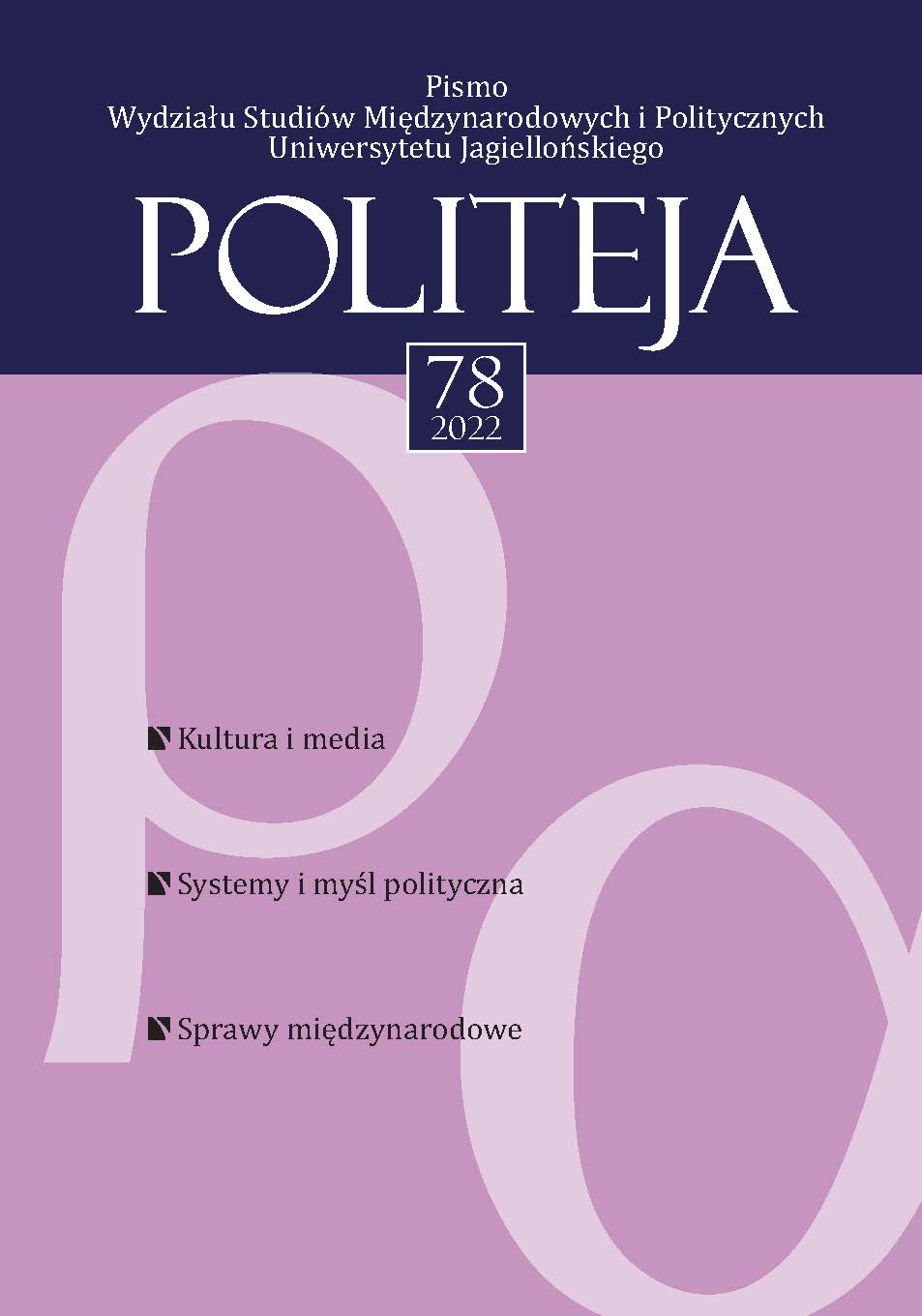 Ideology or Mathematics? Cabinet Coalitions in Poland in 1991-2015 Cover Image