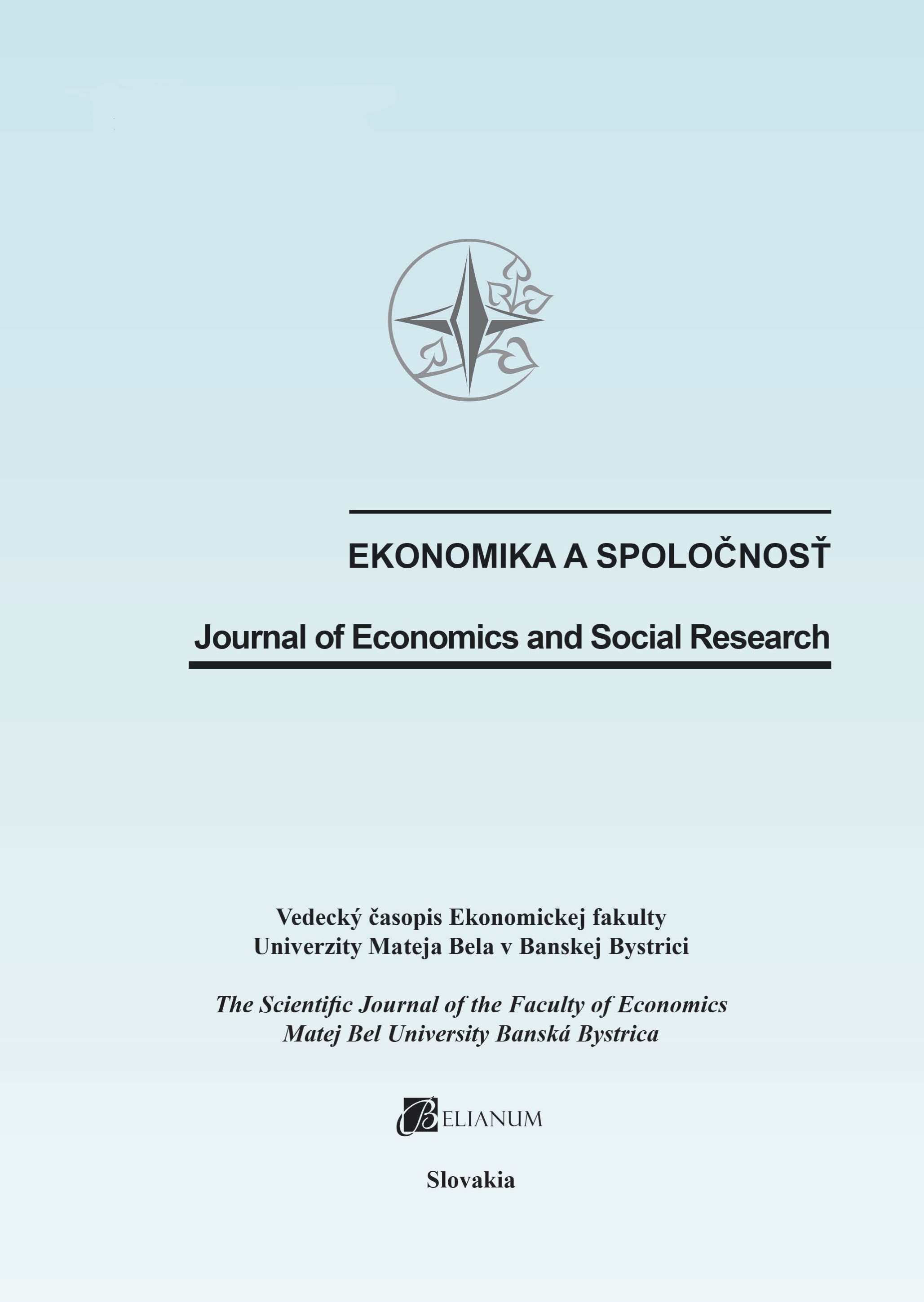 The impact of measures adopted by the Government of the Slovak Republic on the gross domestic product in connection with the COVID-19 pan Cover Image
