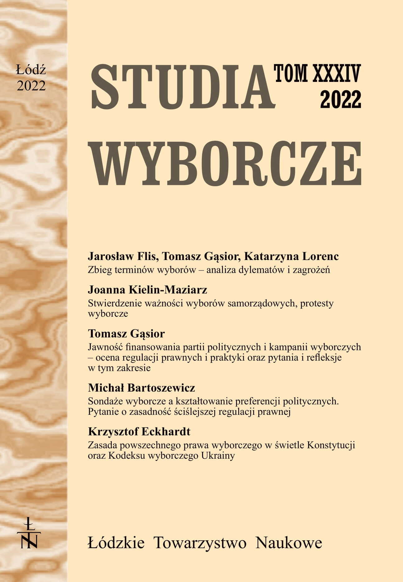 Sprawozdanie z VIII Ogólnopolskiej Interdyscyplinarnej Konferencji Naukowej „Wyzwania współczesnego prawa wyborczego”, Toruń, 2 czerwca 2022 r.j