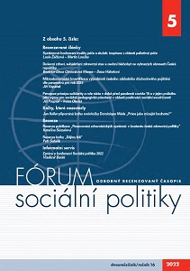 Mental health, subjective health status and personal wellbeing in selected districts of the Czech Republic Cover Image