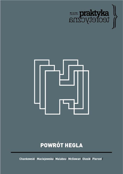 The Role of the Universal Estate and the Weight of Public Institutions in Hegel’s “Philosophy of Right” Cover Image